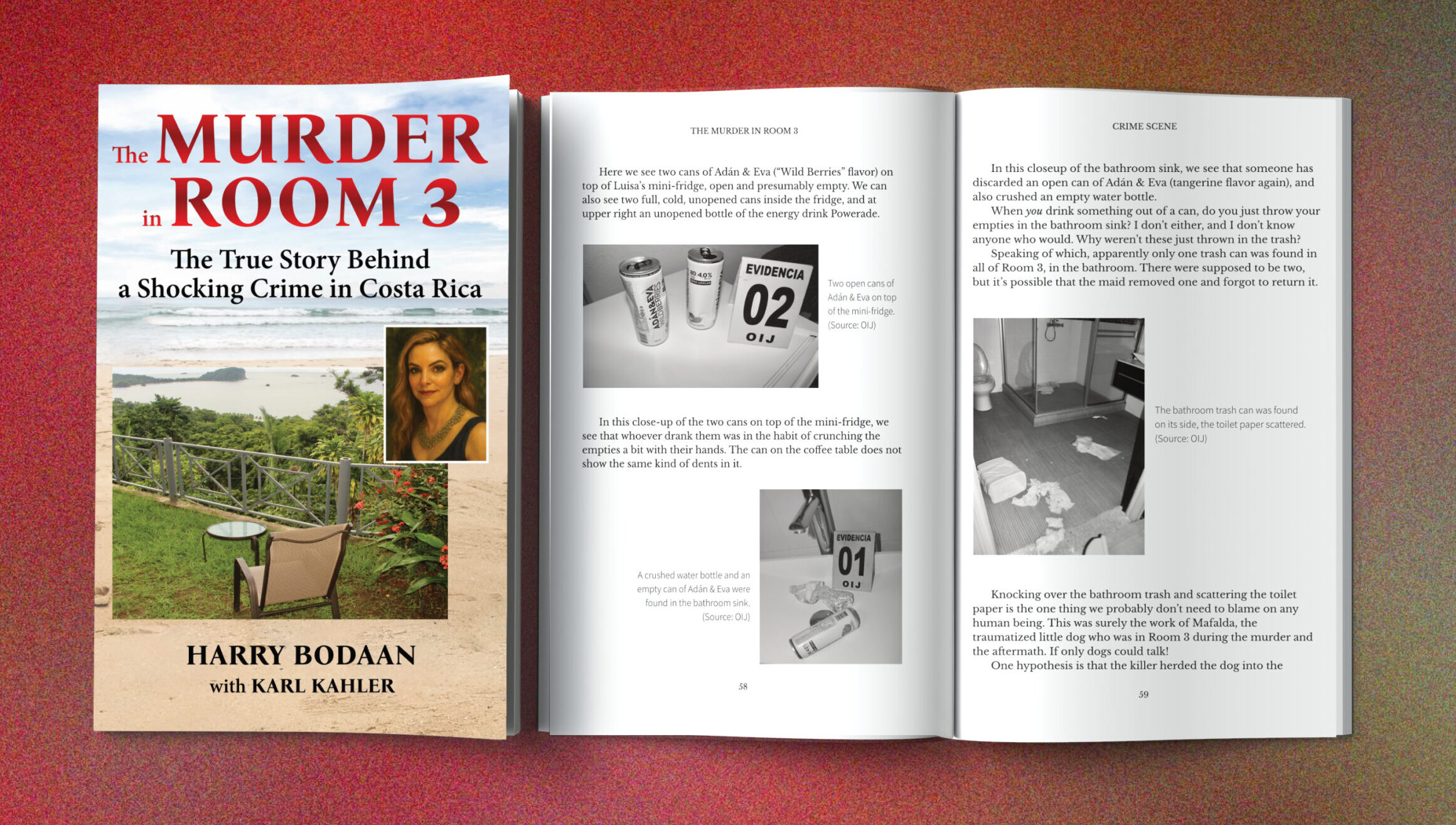 English print mockup front