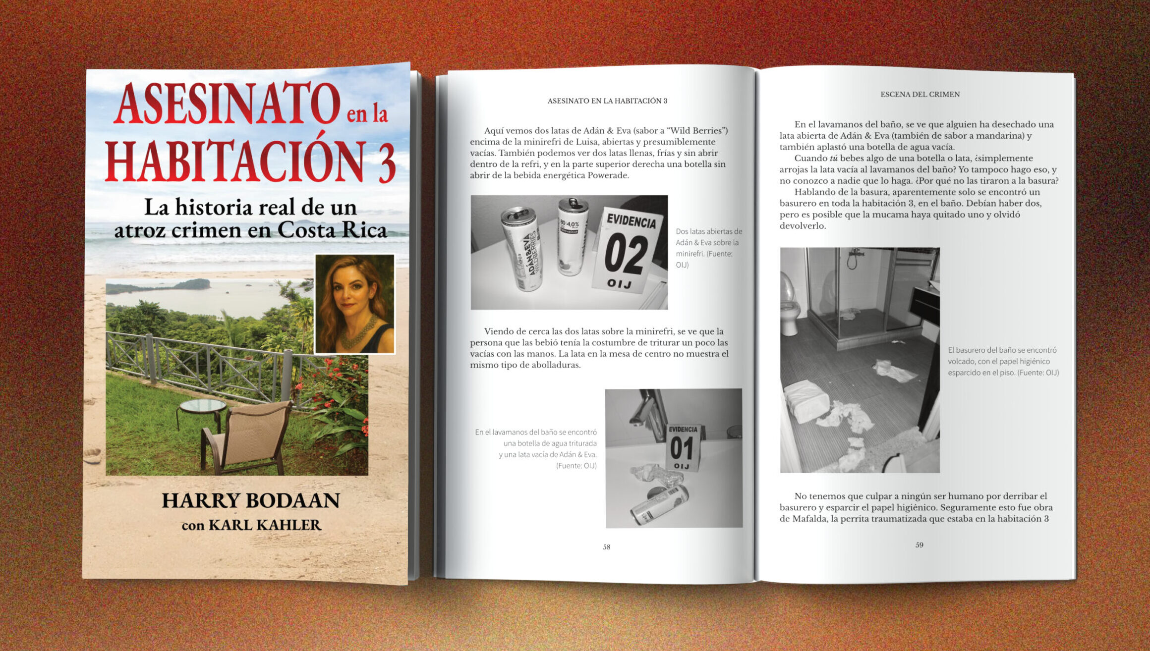 Spanish print mockup front + background